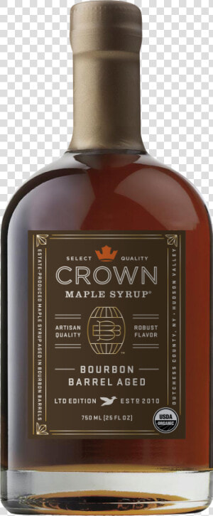 Maple Syrup   Crown Maple Syrup Bourbon Barrel Aged  HD Png Download