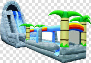 Roaring River Waterslide Rental Waxahachie  Tx   Bounce House Water Slides  HD Png Download