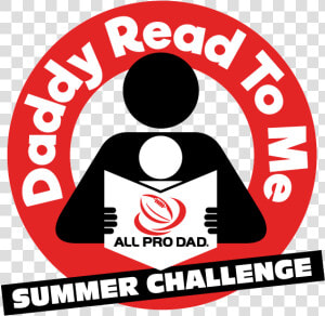 Daddy Read To Me Summer Challenge Logo1   Circle  HD Png Download