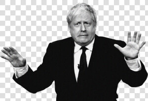 Boris Johnson Black And White  HD Png Download