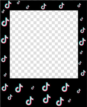  tiktok  logo  polaroid  polaroidframe  polaroidrahmen   Circle  HD Png Download