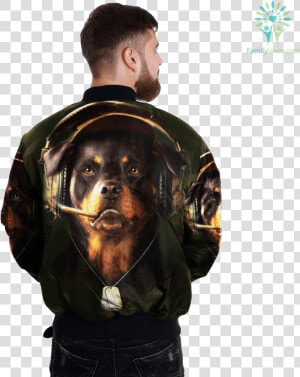 Rottweiler Over Print Jacket 2  tag Familyloves   Jacket  HD Png Download