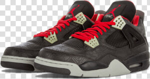 Travis Scott Jordan 4 Red  HD Png Download