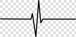 Heartbeat Silhouette Png   Heartbeat Png  Transparent Png