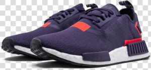 Adidas Nmd r1 Purple And Shocking Red  HD Png Download