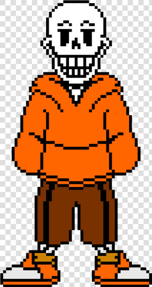 Undertale Swap Papyrus Sprite  HD Png Download