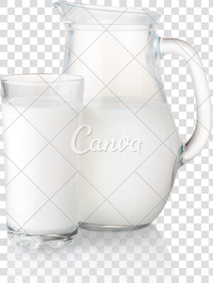 Transparent Milk Jug Clipart   Milk In Glass Jug  HD Png Download