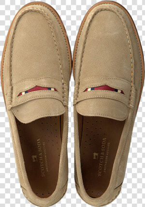 Beige Scotch  amp  Soda Loafers Reus   Suede  HD Png Download