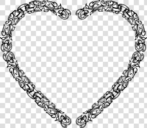 Transparent Decorative Line Dividers Png   Heart  Png Download