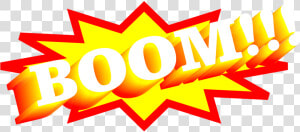 Explosion Boom Onomatopeya   Graphic Design  HD Png Download