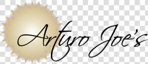 Arturo Joe S Logo   Calligraphy  HD Png Download