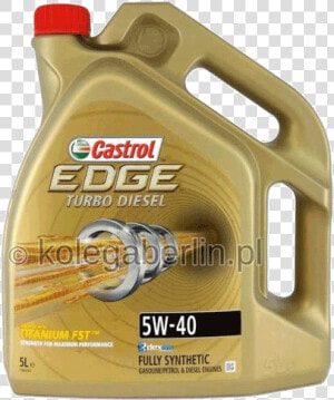 Castrol Edge 5w40 Turbo Diesel  HD Png Download