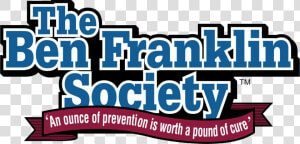 Ben Franklin Society Plumbing Maintenance Program Omaha   Benjamin Franklin Plumbing  HD Png Download