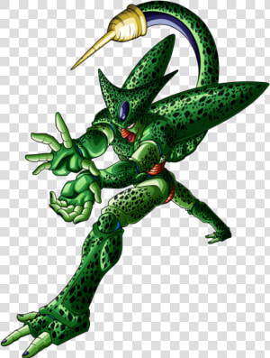 Celula Dragon Ball Png   Dragon Ball Z Cell 1st Form  Transparent Png