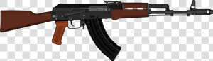 Ak 103 Wood Furniture   Ak 47  HD Png Download