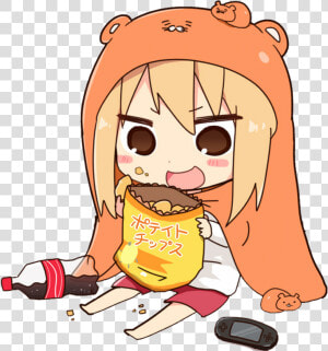 Umaru Chan   Png Download   Himouto Umaru Chan Stickers  Transparent Png