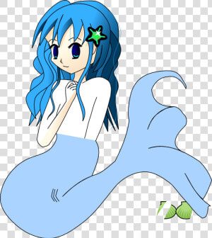 Blue Mermaid Svg Clip Arts   Mermaid  HD Png Download