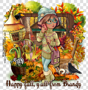 Happy Fall  Y All From Brandy Soau   Cartoon  HD Png Download