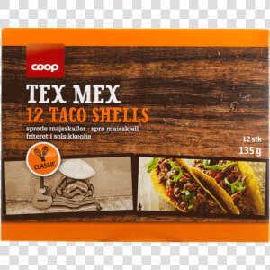 Coop Mexico Taco Shells 135g   Flyer  HD Png Download