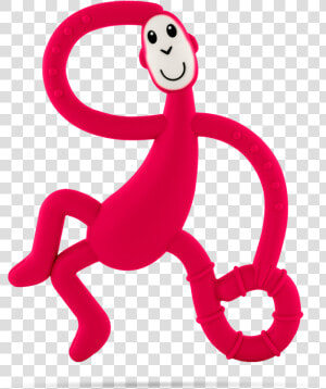 Rubine Dancing Monkey Teether   Matchstick Monkey Blå  HD Png Download