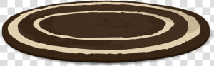 Rug  Carpet  Brown  White  Oval  Round  Decor   Circle Carpet Png  Transparent Png