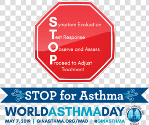 Stop For Asthma   Asthma Awareness  HD Png Download