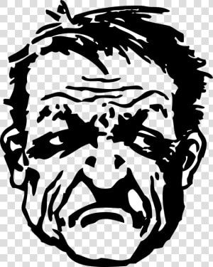 Angry Man  Grumpy  Frown  Angered  Annoyed  Aggravated  HD Png Download