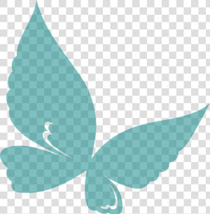 Teal Butterfly Clip Art   Clip Art Green Butterfly  HD Png Download