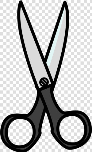 Scissors Cartoon Clip Art   Pair Of Scissors Clipart  HD Png Download