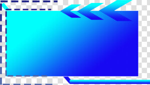 Blue Technology Style Texture Border Png And Psd  Transparent Png