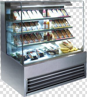 Fridge Top View   Display Fridge Caravell Fridge  HD Png Download