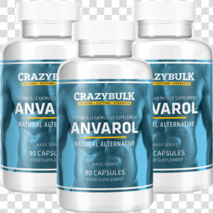 Anvarol 3bottles Pills   Testo Max  HD Png Download