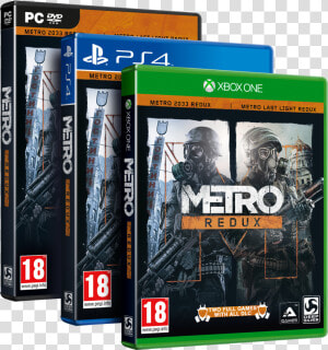 Metro Redux Ps4  HD Png Download