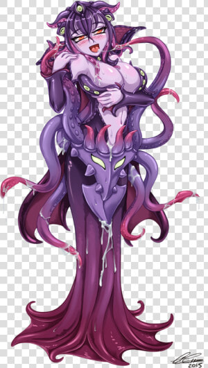 905kib  841x1509  Mindflayer   Female Mind Flayers  HD Png Download