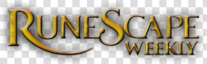 Logo For Runescape Weekly Podcast   Graphics  HD Png Download