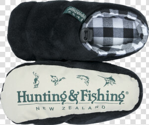 Hunting  amp  Fishing New Zealand Kid S Checked Indoor   Hunting And Fishing Slippers  HD Png Download