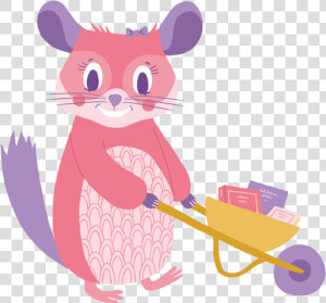 Clara The Chinchilla Clipart   Png Download   Cartoon  Transparent Png