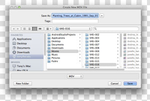 Mpeg Streamclip Save Dialog   Capture One User Styles Folder  HD Png Download