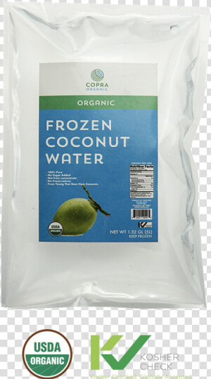 Copra Frozen Bulk Coconut Water   Frozen Young Coconut Water  HD Png Download