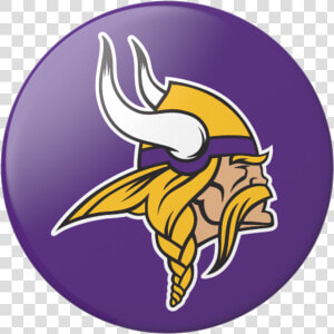 Minnesota Vikings Helmet Popsockets Popgrip   Vikings Minnesota  HD Png Download