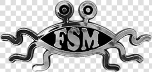 Flying Spaghetti Monster Car Emblem Gone   Flying Spaghetti Monster Symbol  HD Png Download