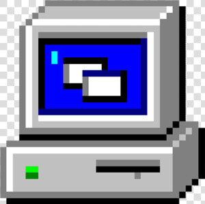 Windows 95 Png   Windows 98 My Computer Icon  Transparent Png