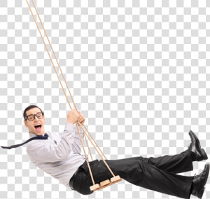 Person Swinging On Swing  HD Png Download