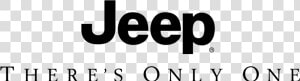 Jeep Theres Only One Logo Vector   Jeep  HD Png Download