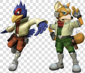 Alternative Costumes In Project M   Falco And Fox Png  Transparent Png