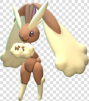 Nintendo Fanon Wiki   Super Smash Bros Lopunny  HD Png Download