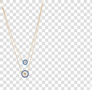 Double Evil Eye Necklace   Necklace  HD Png Download