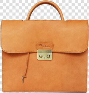 กระเป๋าเอกสาร Develop Briefcase Tan Genuine Leather   Briefcase  HD Png Download