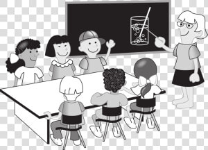 Proportions And Scale Drawings   Class Room Black And White Clipart  HD Png Download