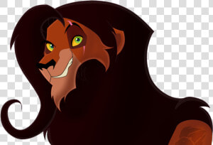 Scar Cat Lion Art   Scar Young Lion King  HD Png Download